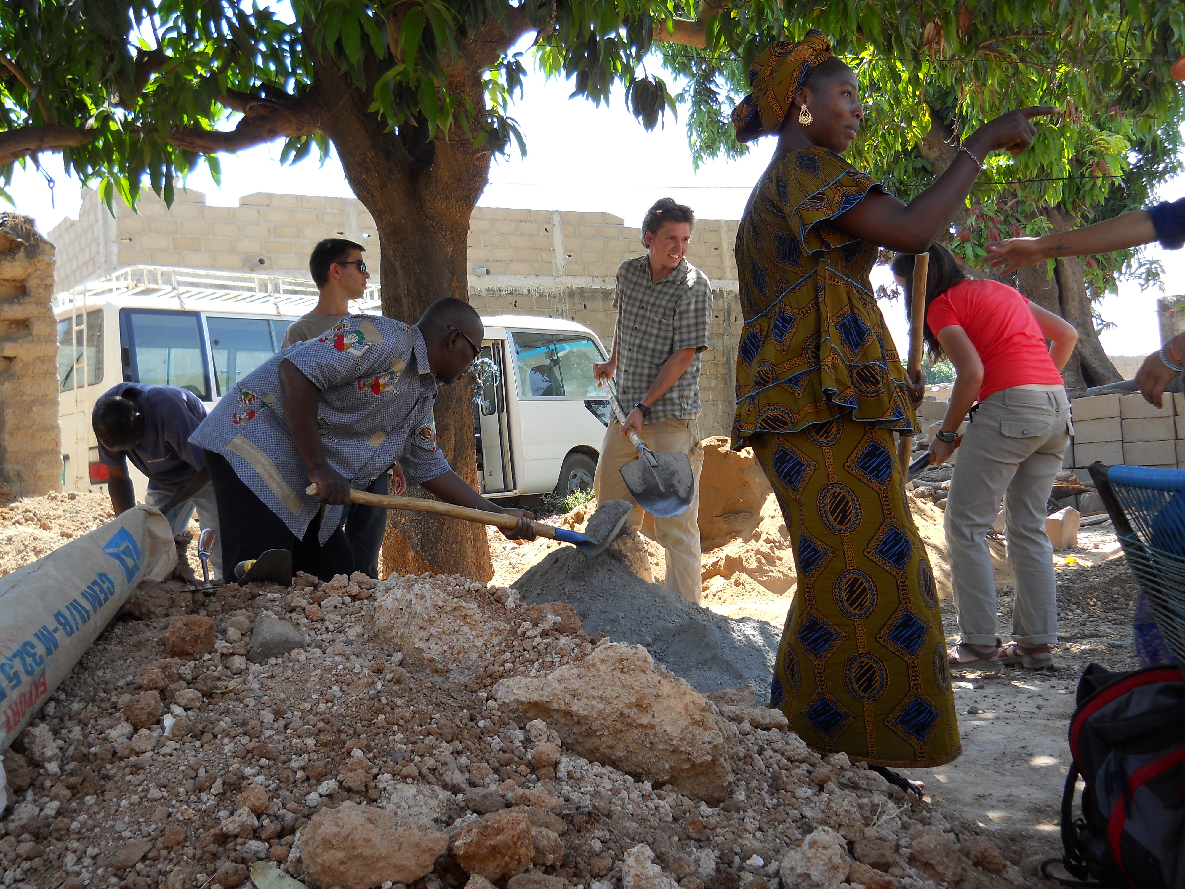 Concrete mixing