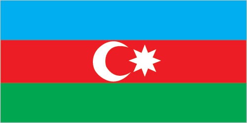 Azerbaijan Flag