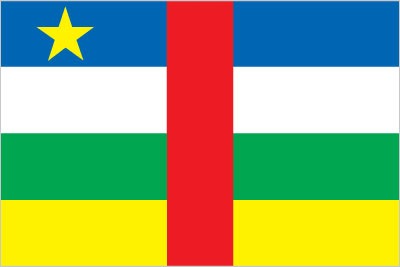 Central African Republic Flag