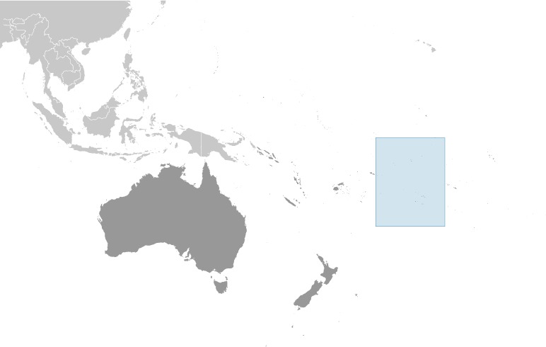 Cook Islands Locator Map