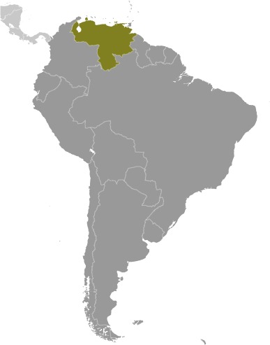 Venezuela Locator Map